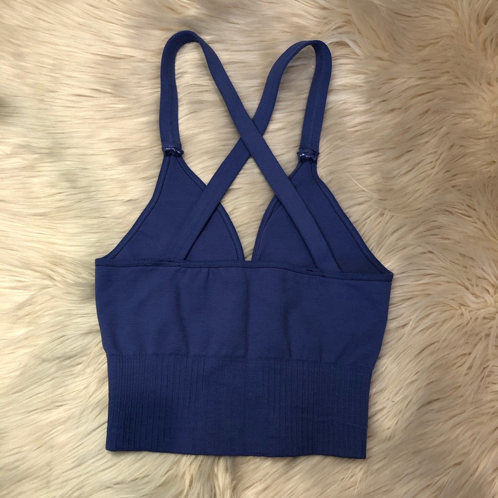 FREE PEOPLE Good Karma Crop Tank Top XS/S - Picture 6 of 9